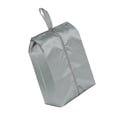 thumbnail image 2 of Bolsa de almacenamiento para equipaje de viaje, bolsas para zapatos, accesorios de viaje con bolsa resistente con cremallera. gris 210D 37cm, 2 of 7