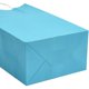 thumbnail image 3 of Paquete de 20 bolsas de regalo de papel Kraft azul, recuerdo de fiesta, bolsas de compras con asas Adepaton HQ-444, 3 of 4
