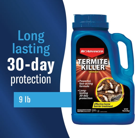 BioAdvanced Termite Killer, Granules, 9 LB