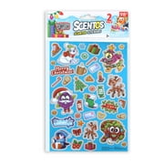 Scentos Scented Blue 2pk Metallic Christmas Vinyl Stickers - Ages 3+