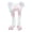 A-1A-clearacne, variant on ufeghfjh Cute Cat Ear Winter Hat, Long Pile Thermal Beanie with Fringe Ear Flaps for Women Girls, Warm Fleece Outdoor Cold Weather Cap
