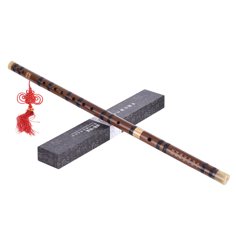 Pluggable Bitter Bamboo Flute Dizi traditionnelle chinoise main Bois Musical Instrument clé de D Niveau détudes Performance professionnelle 