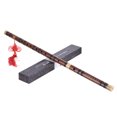 thumbnail image 3 of Pluggable Bitter Bamboo Flute Dizi Traditional Handmade Chinese Musical Woodwind Instrument Key of C Study Level Professional Performance, 3 of 7