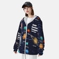 thumbnail image 5 of Kll Solar System Print Men'S Women’s Upf 50+ Sun Protection Outdoor Hoodie Jacket Long Sleeve Fishing Hiking Performance Shirt- X-Large, 5 of 8