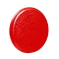 thumbnail image 2 of NUZYZ 33cm Yoga Gym Inflatable Stability Wobble Balance Massage Pad Mat Disc Cushion Red, 2 of 6