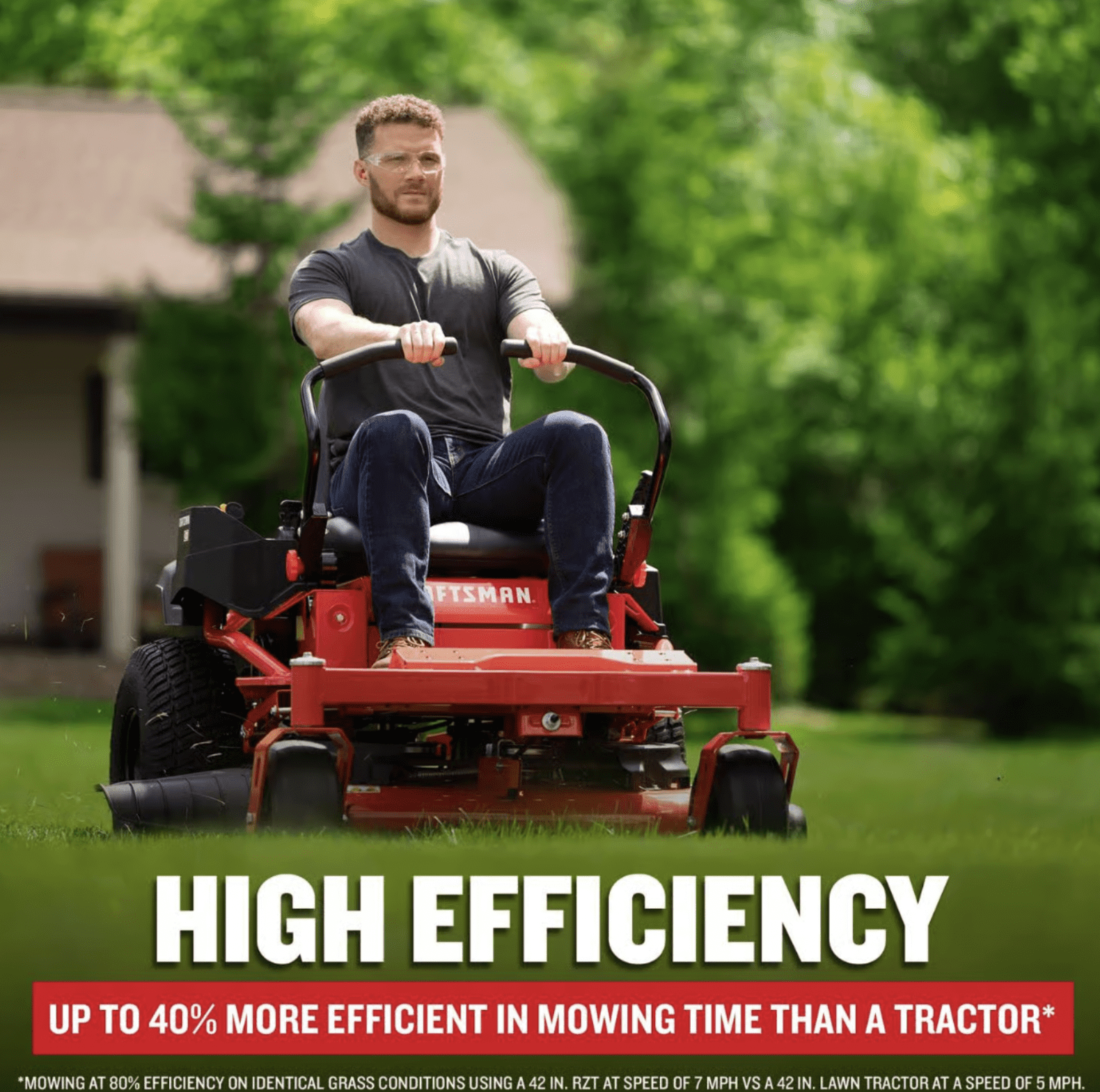 Craftsman Z3200 | 42in 547cc Zero Turn Riding Mower | Dual Hydrostatic Transmissions (17AFFACS093)