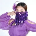 thumbnail image 4 of Belly Dance Veil Costume Jewellery Accessories Dance Veil Costume Belly Dance Veil, 4 of 6