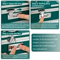 thumbnail image 4 of Medication Lock Aluminium Alloy Medicine Key Lock Box for Home and Travel Medicine Lock Box,First Aid Safe Medication Storage Box,7.66''x 5.12''x 4.13'' (Green), 4 of 7