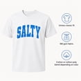 thumbnail image 6 of Salty Graphic T-Shirt, Unisex Classic Fit Cotton Tee, 6 of 9