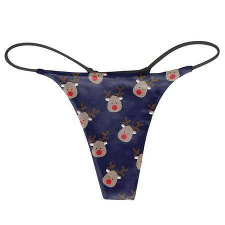 

Aayomet Women Panties Thong Womens Sexy Underpants Comfort Low Rise Soft T Back G String Panties Sexy Panties Blue L