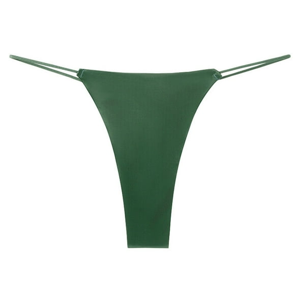 Birdeem Women Sexy Underwear Ice Silk Bikini Panties Silky Comfy Yoga Panties