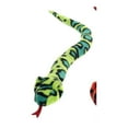 thumbnail image 2 of New New Giant 28-inch Green Snake Plush Toy - Extra-Long and Super Soft Stuffed Snake for Kids, 2 of 2