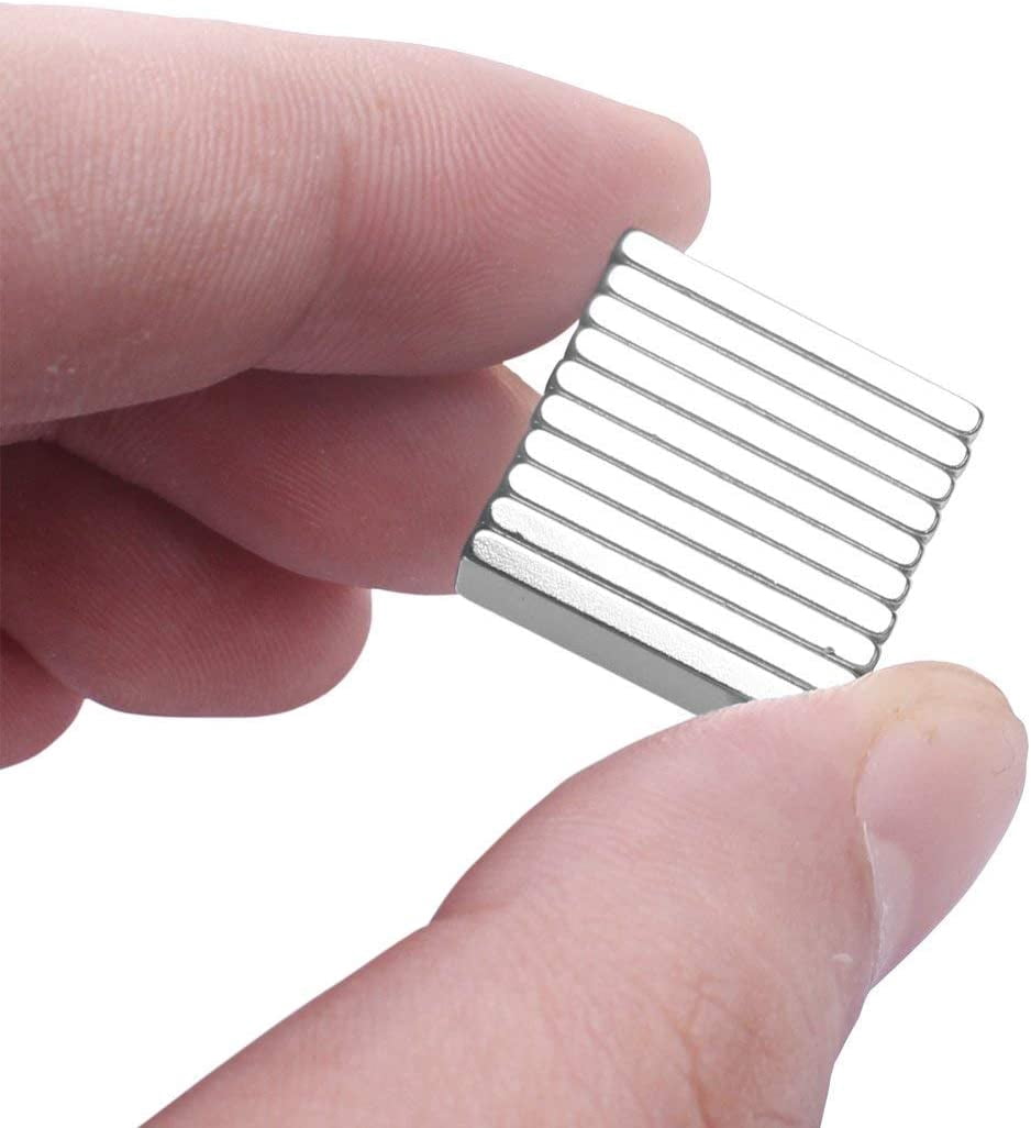 Neodymium Magnets, Strong Rare Earth Magnets with Adhesive Backing, Rare-Earth Metal Magnet Heavy Duty, Fridge, Garage, Kitchen, Office