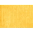 thumbnail image 1 of Ahgly Company Machine Washable Indoor Rectangle Abstract Yellow Contemporary Area Rugs, 6' x 9', 1 of 4