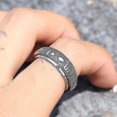 thumbnail image 2 of Bague Rotative 3 Couleurs Bague en Acier Titane pour Hommes Femmes, 2 of 5