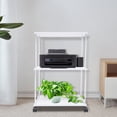 thumbnail image 1 of TOOL1SHOoo 3-Tier Shelf Printer Flowerpot/Laptop Stand Vertical Storage Organizer Rack Cart, 1 of 11