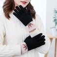 thumbnail image 3 of Women's Gloves Mittens Men Women Ski Mittens Winter Keep Warm Knitting Windproof Waterproof Golves Outdoor Riding Mittens, Women's Accessories Gloves Mittens, 3 of 3