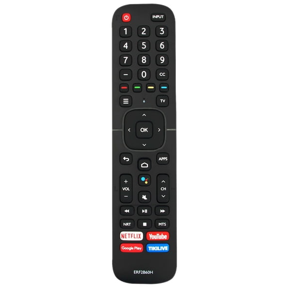 ERF2B60H Voice Replace Remote for Hisense 4K Ultra HD TV 50H8F 55H8F 65H8F H78G