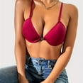 thumbnail image 2 of Timegard Soutiens-Gorge Push-Up pour Femmes, Coupe Basse, Fermeture avant, Bretelles Réglables, Confortables pour Tous les Jours avec Support, 2 of 4