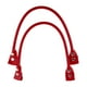 thumbnail image 3 of Bolso de Cuero Hugo 2 Piezas correa Desmontable Reemplazo 58cm rojo, 3 of 9
