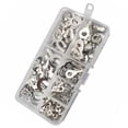 thumbnail image 3 of GOOHOCHY of 150PCS Terminals Tinned Annular Cable Lug Wire Connector Non-insulated Assortment Kit, 3 of 8