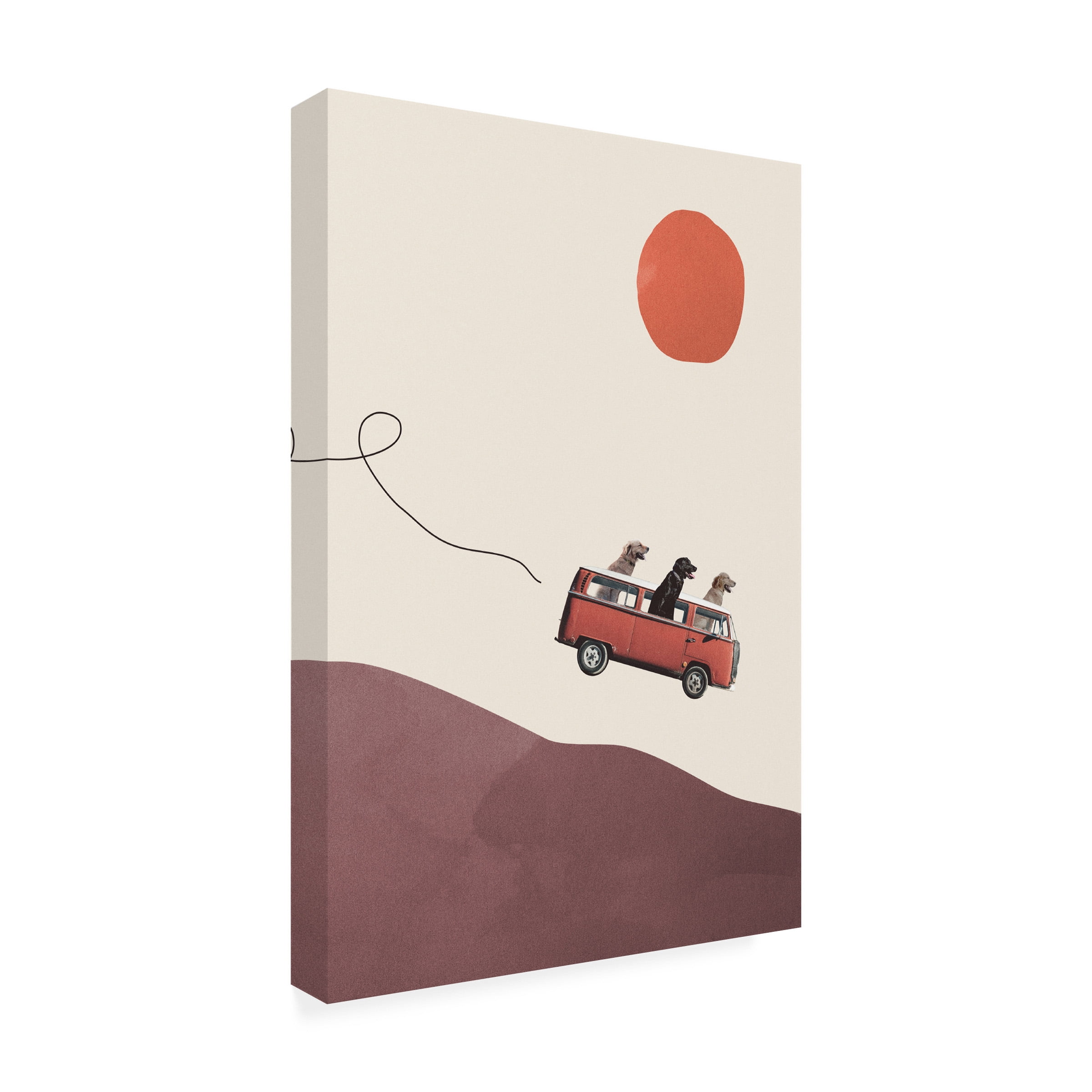 Trademark Fine Art Maarten Leon Adventure Gang Canvas Wall Art