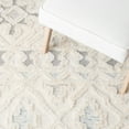 thumbnail image 6 of SAFAVIEH Metro Addison Southwestern Area Rug, Ivory/Grey, 6' x 6' Square, 6 of 8