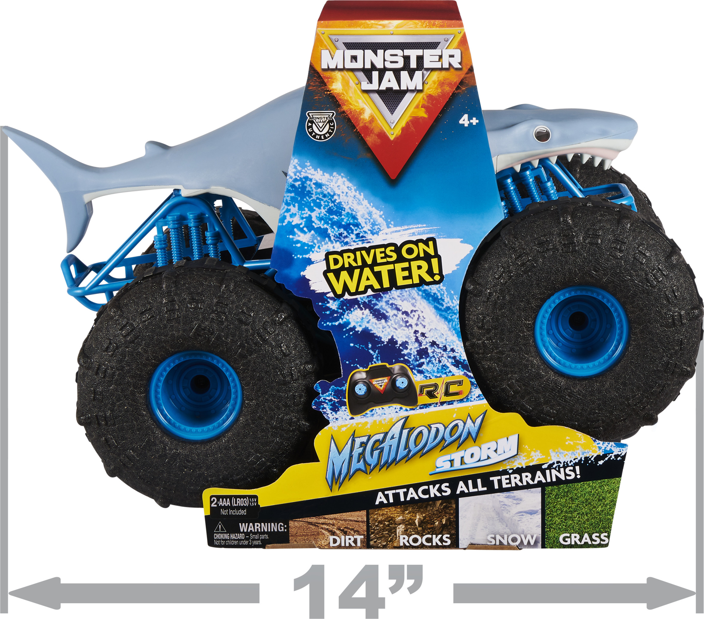 shark remote control truck