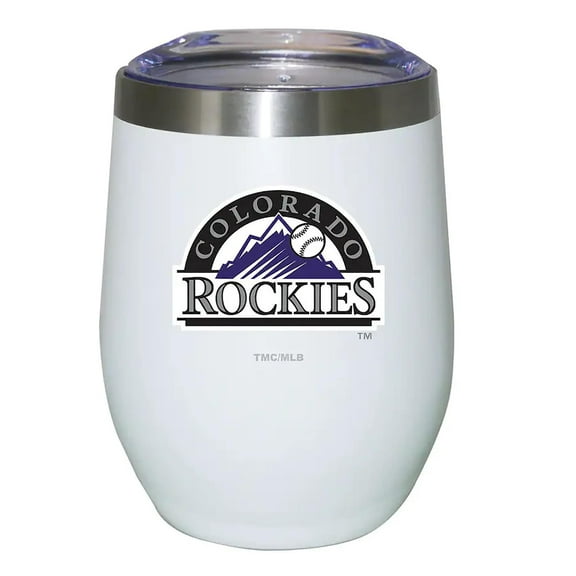 Colorado Rockies 12oz. Logo Stemless Tumbler