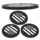 thumbnail image 1 of IFANLANDOR 4Ud Posavasos Para Portavasos De Negro Antideslizante Fácil De Limpiar Y Decorativo, 1 of 6