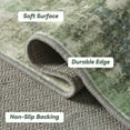 thumbnail image 3 of SIXHOME 8'x10' Abstract Area Rugs Modern Soft Washable Rug Neutral Non-Slip Indoor Rug for Living Room Bedroom Dining Room Office Lightweight Foldable Carpet Ideal for High Traffic Areas Green, 3 of 7