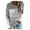 Grey, variant on Sweaters for Women Trendy Hooded Knit Long Sleeve Stripe Shirt Pullover Fall Outfits Clothes,Blue,L