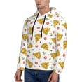 thumbnail image 2 of Hoodies for Men - Cute Tomato Pizza Long Sleeve Comfrt Men'S Fashion Hoodies & Sweatshirts, Sweatshirts for Men Hoodies Pullover Clothing Clothes with Pouch, 2 of 7