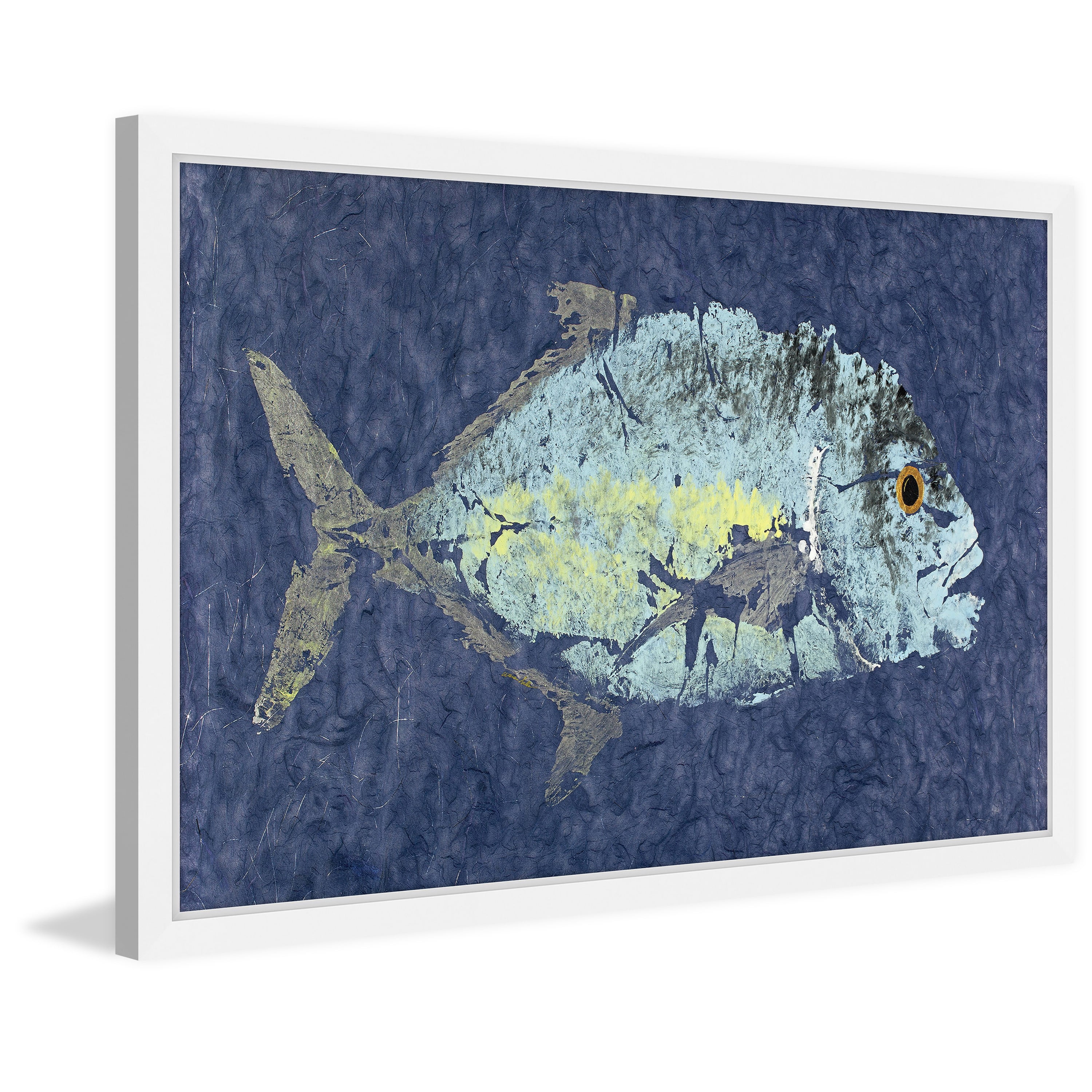 "Trevally" by Warren Sellers Framed Painting Print