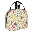 thumbnail image 2 of Easygdp Vegetable Bolsa Térmica Premium - Tela Oxford Impermeable, Gran Capacidad, Bolsillo Frontal, Unisex para Trabajo, Escuela, Actividades al Aire Libre y Picnics, 2 of 8