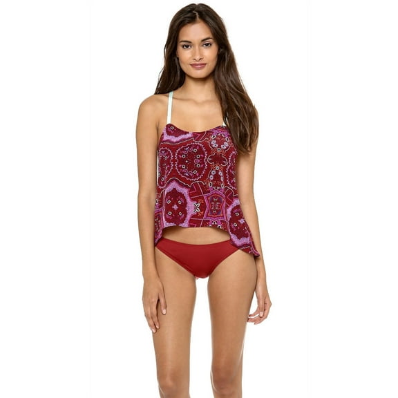 Zinke Women's Louisa Cover-up Tank, Medium, Rio Print