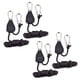 thumbnail image 1 of Guyline Camping Polea de Cuerda Ajustable Hebilla 2M 1/8 Para Carpa de Levantamiento Ligero Guyline Tendedero Al Aire Libre Corcha de Mascota Metal Wheel Máxe Máx 68-75 kg 4pcs, 1 of 6