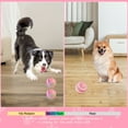 thumbnail image 6 of JVMU Interactive Dog Toy with Remote Control, Dog Wicked Ball with LED Flash Light Rechargeable 2 Modes Active Rolling Ball, Pink, 6 of 7