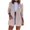 Beige, variant on Work Blazers for Women Office Professional Solid Color Long Sleeve Blazer Lapel Blazer Fitted Lace-up Pocket Blazer