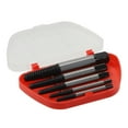thumbnail image 4 of Professional Grade 5-Piece Screw Extractor Set: Remove Broken Bolts & Nuts, 4 of 8