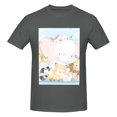 thumbnail image 4 of Bingfone Cute Animals Men'S Loose Fit Short-Sleeve Pocket T-Shirt, 4 of 7