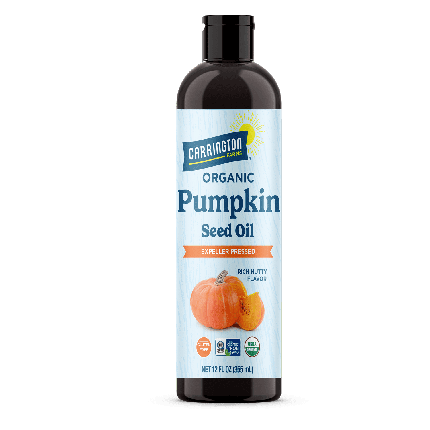 Carrington Farms, Organic Pumpkin Seed Oil, 12 fl oz, Gluten-Free