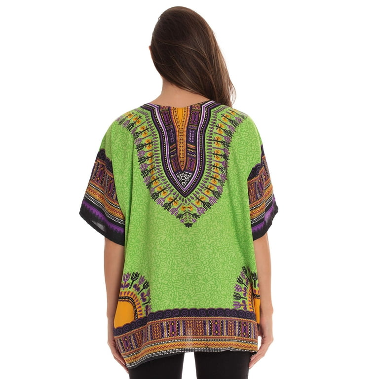Women's dashiki shirt top