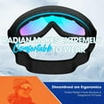thumbnail image 3 of 2-Pack Snow Ski Goggles, Snowboard Goggles for Men, Women, Youth, Kids, Boys or Girls, 3 of 7