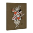 thumbnail image 4 of Stupell Industries Rabbit Playing Card Hearts Entertainment Painting Wrapped Canvas Art Print Wall Art, 30 x 40, 4 of 8