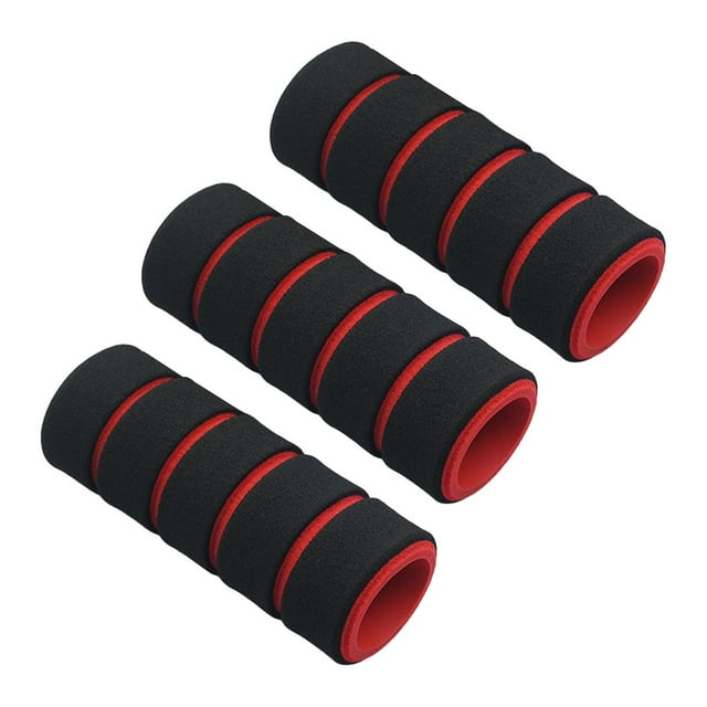 3 fundas protectoras de espuma para barra de dominadas, antideslizantes, gruesas y suaves, de repuesto para ejercicios de levantamiento de pesas.