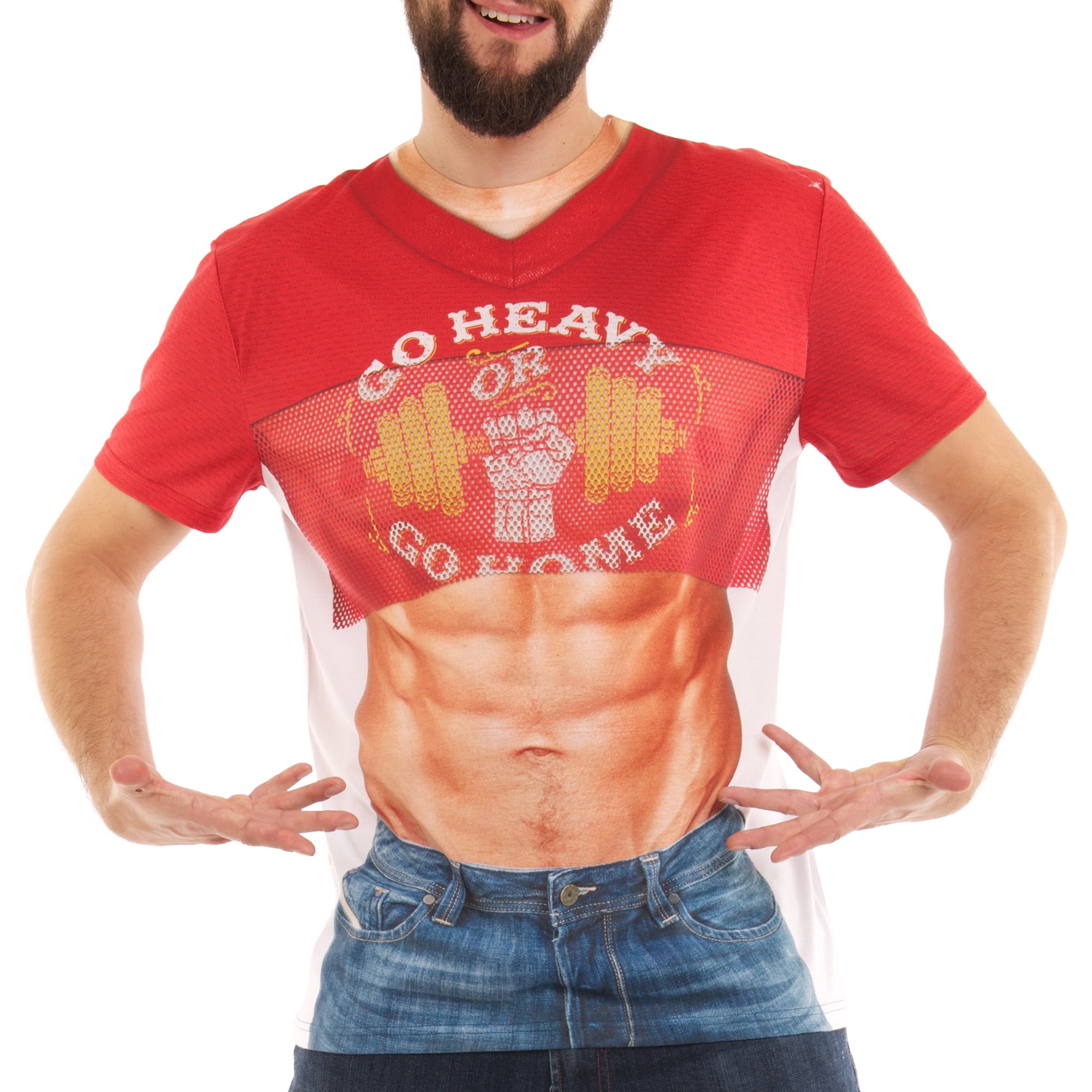 Take Your Shirt Off Men's Short Sleeve Tee Shirt