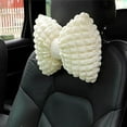 thumbnail image 6 of AUDeals Car Bow Pillow Cute Headrest Pillow with Bowknot Soft Neck Cushion for Driving, Travel Kawaii Car Accessories & Home Decor, 6 of 7
