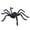 D, variant on Big Black Hairy Spider Prop with Scary Red Eyes for Halloween Outside Decoration Yard Porch Tree and Haunted House Spooky Party Supplies, 30 Inch