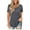 12 Gray, variant on Women's Plus Size Tops Short Sleeve Shirts Lace Pleated Tunic Causal Tee Blouses M-4XL